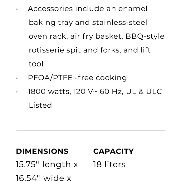 OMNI air fryer / toaster oven combo - Picture 4 of 5